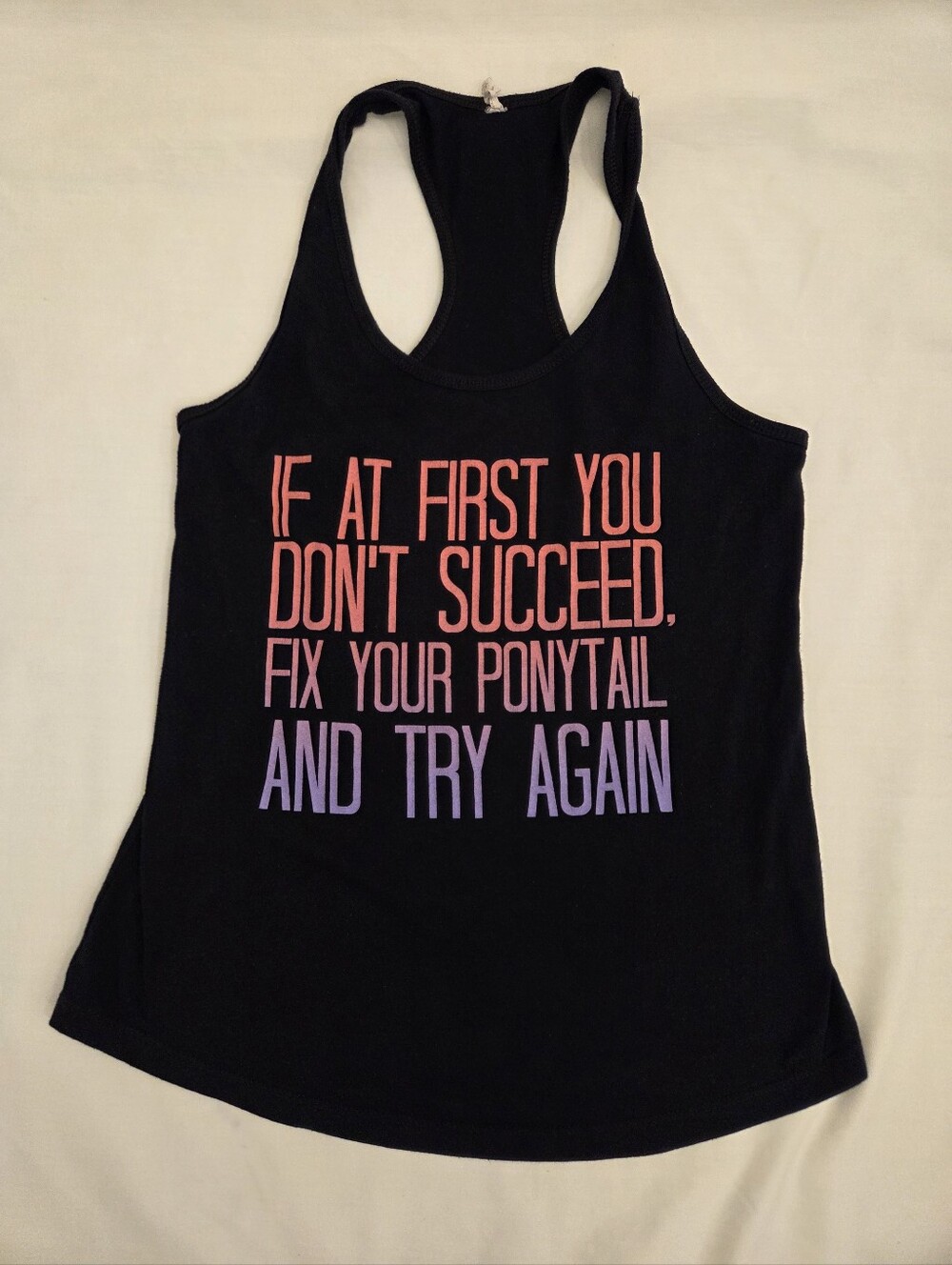 Ideal T  By Next Level Workout Tank Size Large